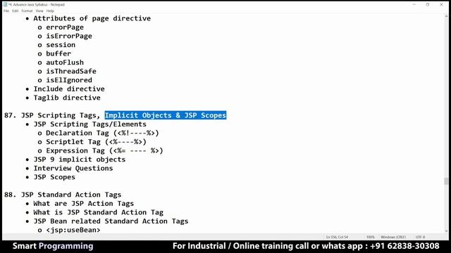 Difference between Core Java and Advance Java | Advance Java Syllabus by Deepak