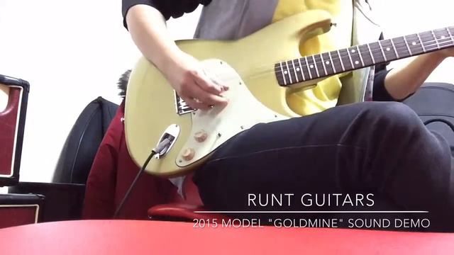Runt Guitars - 2015 model "GOLDMINE" смотреть онлайн
