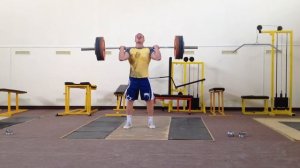 Толчок штанги Вспомнил чуток)