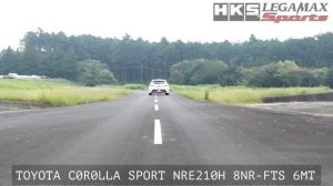 TOYOTA COROLLA SPORT 3BA-NRE210H 6MT HKS LEGAMAX SPORTS