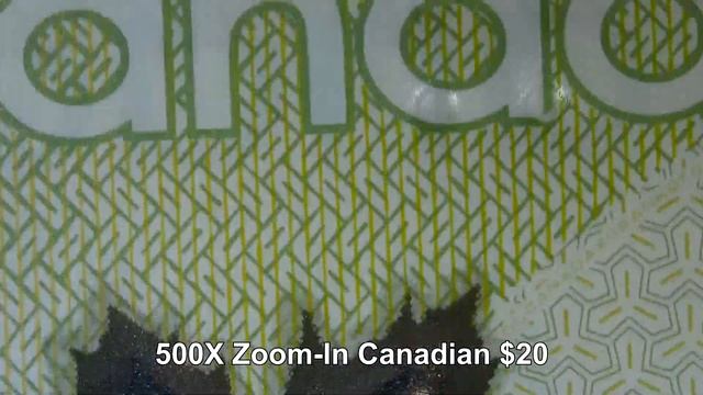 [500x Zoom] $50 $20 Canadian Plastic Money & $2 $1 Coins! смотреть онлайн