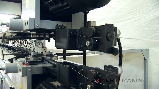 MERT MAKINA | M-180 Машина для соединения пружин в пружинные блоки типа боннель смотреть онлайн