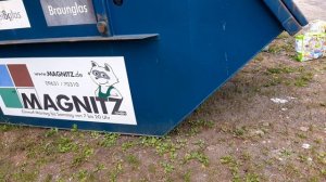 Сортировка мусора в Германии. Весь мусор надо сортировать. Сегодня мы выкидывали фольгу