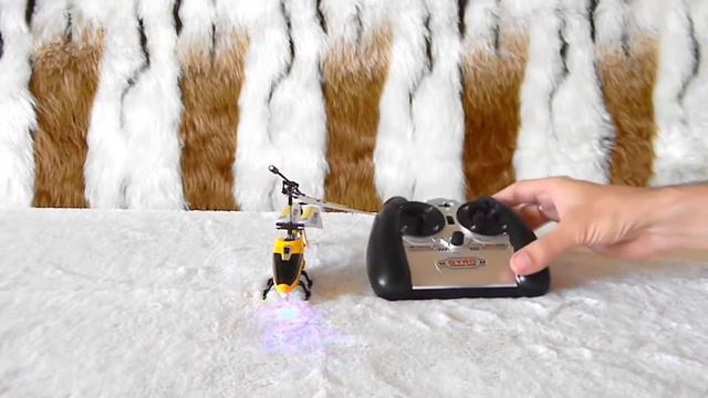 Радиоуправляемый вертолет Syma s107g на пульте – видео обзор смотреть онлайн