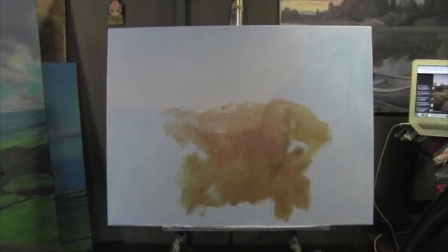 Дачный мотив,  художник Игорь Сахаров