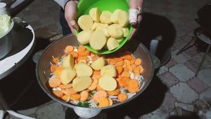 Сырне/Сiрне из баранины в казане! Получилось невероятно вкусно!