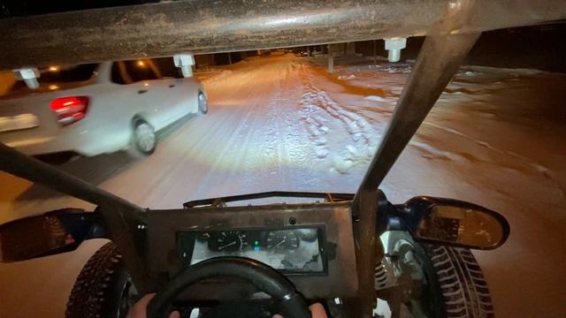 Катаюсь на багги с квадроциклом в -10? смотреть онлайн