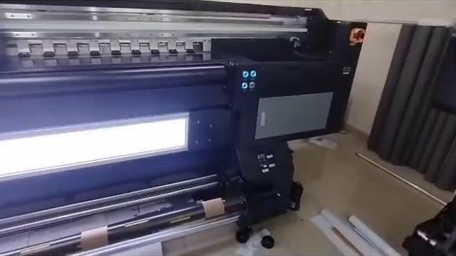 ALLWIN 3.2 METER DOUBLE ROW PINCH ROLLER UV PRINTER  MACHINE