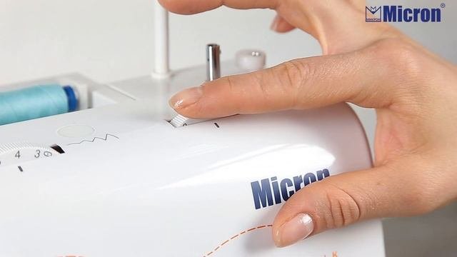 Применение лапки Micron PF-48 для пришивания тесьмы (отделочная)
