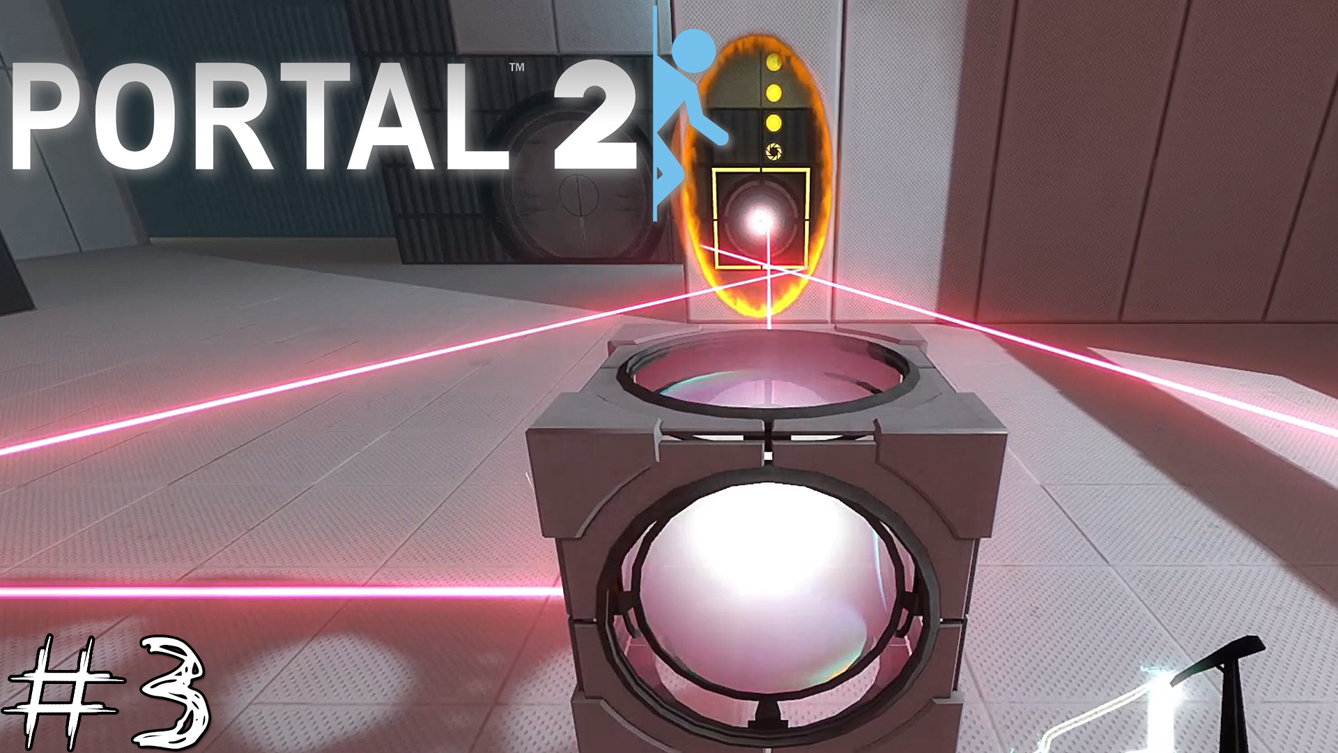 Portal 2 комната с 3 лазерами фото 93