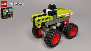 Лего Самоделки - МИНИ-ГРУЗОВИК из Lego Technic (42102) #11