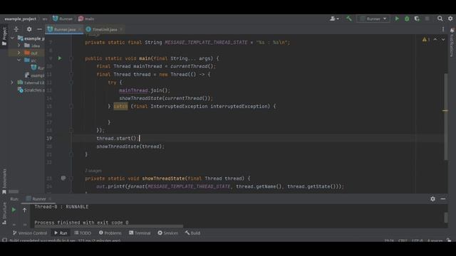 Java. Многопоточность. Урок 8. Состояния потоков