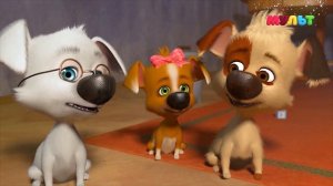 Смена логотипа на новогодний (Мульт, 15.12.2021)