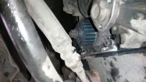 Шлифовка торца коленвала 2.