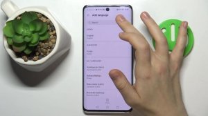 Как изменить язык системы на русский на HONOR 50