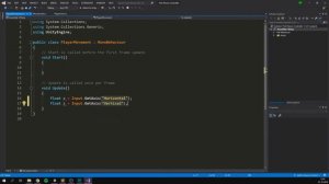 ПЕРЕДВИЖЕНИЕ ОТ ПЕРВОГО ЛИЦА В Unity