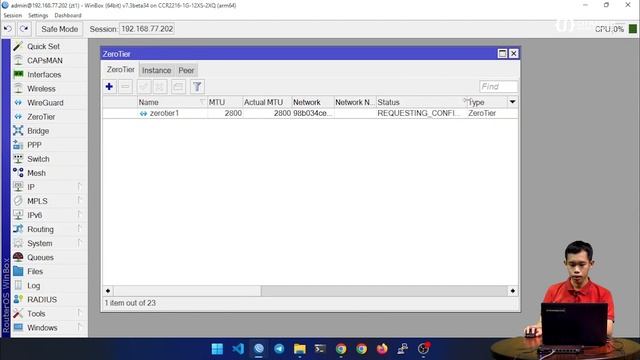 ZeroTier Controller - MIKROTIK TUTORIAL [ENG SUB]