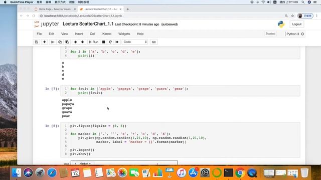 Python - 資料科學應用 Scatter Chart 1.1 смотреть онлайн