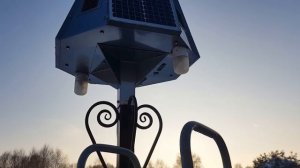 Солнечные батареи и Светильник зимой: обзор и обслуживание.