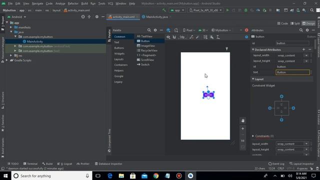 Main Activity and Button 2021 | Explained in detail | Android Studio | Humanoid смотреть онлайн