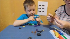 Лепим собаку из пластилина лепим фламинго | dog modeling