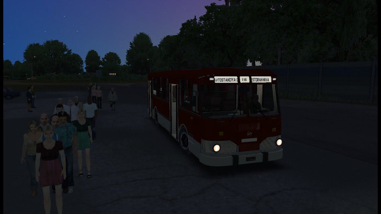 OMSI 2 | Чистогорск | ЛиАЗ 677М | Маршрут № 116К смотреть онлайн