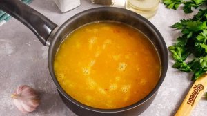 Суп из чечевицы без картофеля