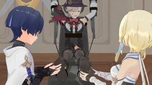 Genshin Impact Lyney Tickled