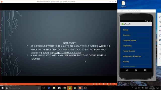 Trevor Thompson mobile apps sprint 4 progress смотреть онлайн