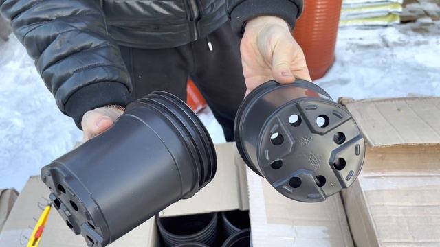 Поступления кашпо и рассадных стаканов . смотреть онлайн