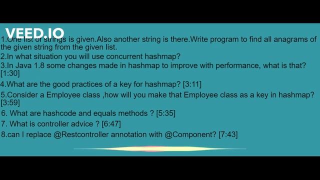 Java interview live-06|freshers, experienced, scenario based, realtime, mock, telephonic, spring смотреть онлайн