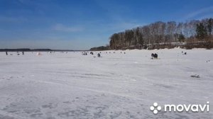 АКВАТОРИЯ - Истринское водохранилище, деревня Лопотово, зимняя рыбалка