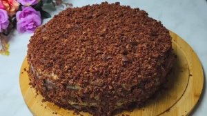 Без духовки, без печенья ТОРТ НА СКОВОРОДЕ, 30 минут и готов!