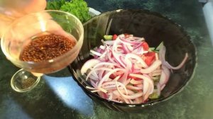 Отличный рецепт салата с говяжьей печенью готовить просто и быстро !