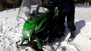 Купили снегоход за 40 тыс.??? На ходу? Irbis Dingo T-150