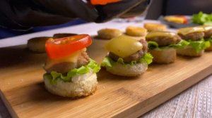 5 Легких закусок для фуршета. Закуски на праздничный стол