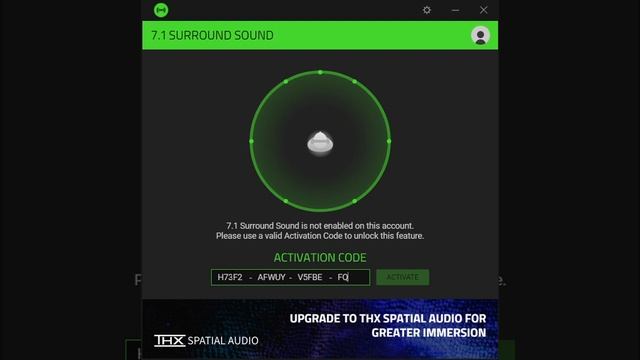 7 1 Surround Sound   Razer AppEngine 2022 05 21 16 39 25