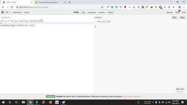 Part-13(JavaScript String Methods) - JavaScript Bangla Tutorial