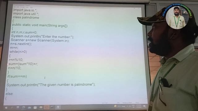 palindrome program in java telugu//Easy 2 learn & understand// смотреть онлайн
