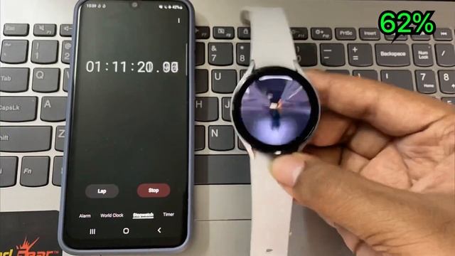 Samsung Galaxy watch 4 Battery Drain Test - Extreme Usage! смотреть онлайн