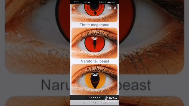 Линзы в стиле шаринган смотреть онлайн