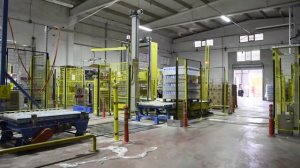 Паллетайзер для бутылок