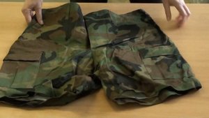В1 (9).  Микс военной одежды, камуфляж
