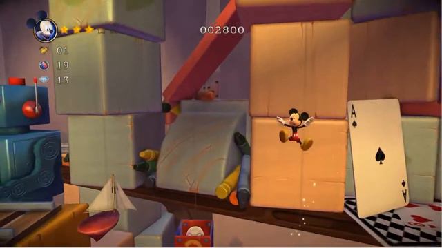 Микки Маус- игра, прохождение в детской игровой комнате с препятствиями (часть 4) смотреть онлайн