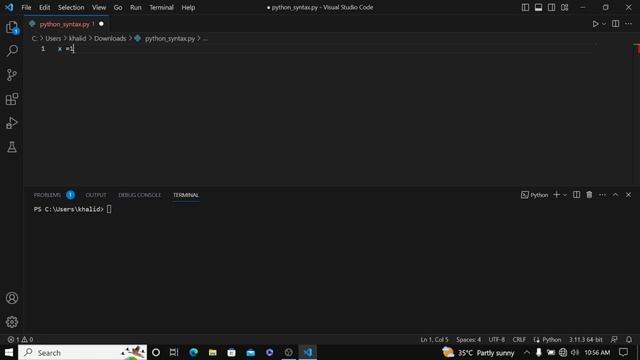 Python Syntax and  Space matters | Python Programming | Python For Beginners | Python