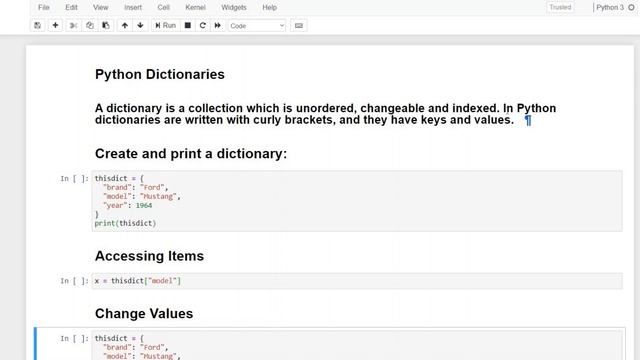 Python dictionary #learnpythoninhindi part-7