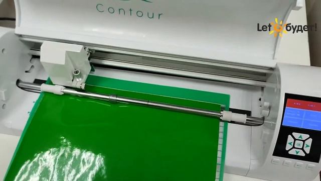 Режущий плоттер Contour. Как начать работу смотреть онлайн