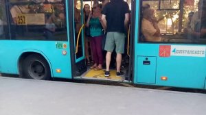 Автобус 252 маршрут МАЗ-206 38423 Супермаркет О'Кей