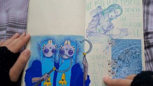 ?Обзор жёлтого скетчбука: сомнения, дайте танк(!) и игра в монтажера?часть 2/2