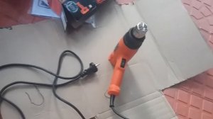 Black and decker heat gun unboxing...